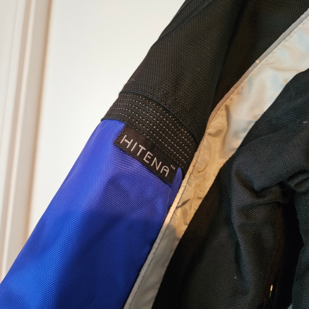 Castle X Racewear Snowmobile Method Jacket Mens‎ XS Blue Black Reflective Hitena - Picture 11 of 11